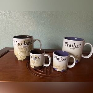 Starbucks’s collectors mugs- Thailand.